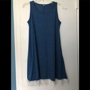 Navy blue tank dress.  Size small